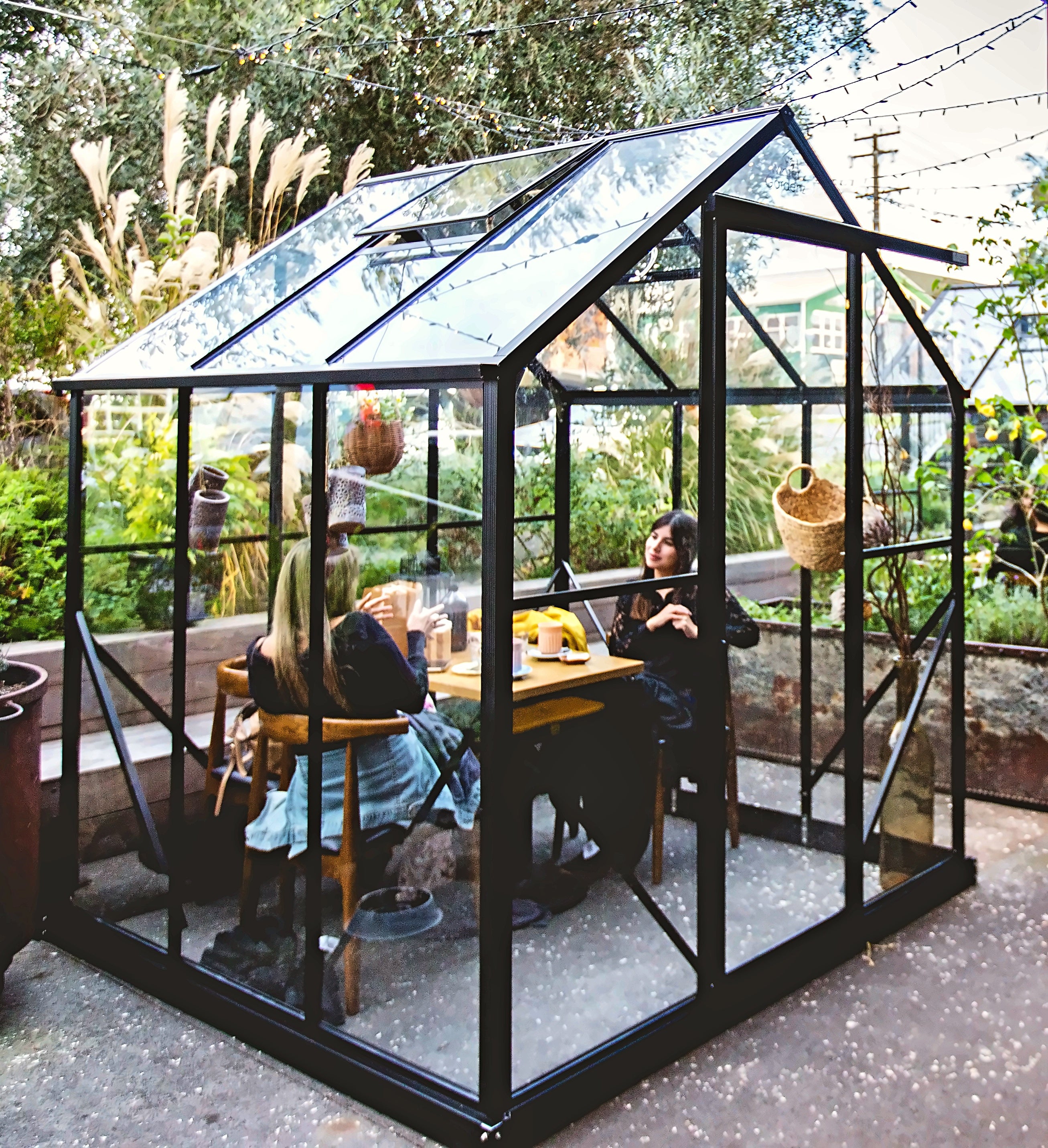 Ghco 2m Wide Glasshouses – The Greenhouse Company