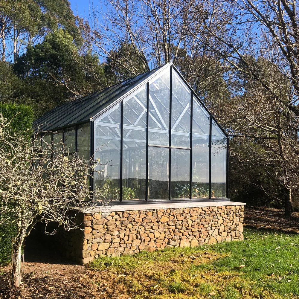 12x20ft (3.8x6.4m) Elite Glasshouse - wintergardenz.co.nz