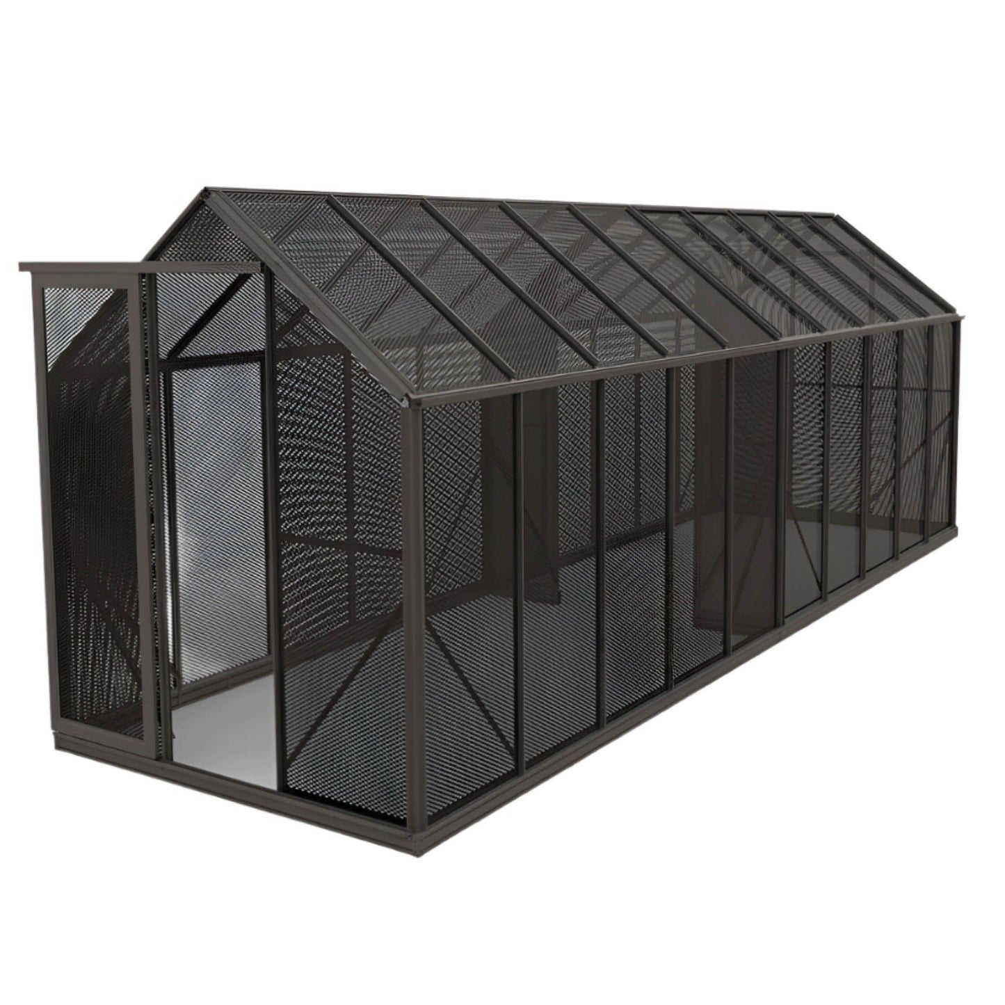 6x20 Shade House Aluminium Shade Mesh