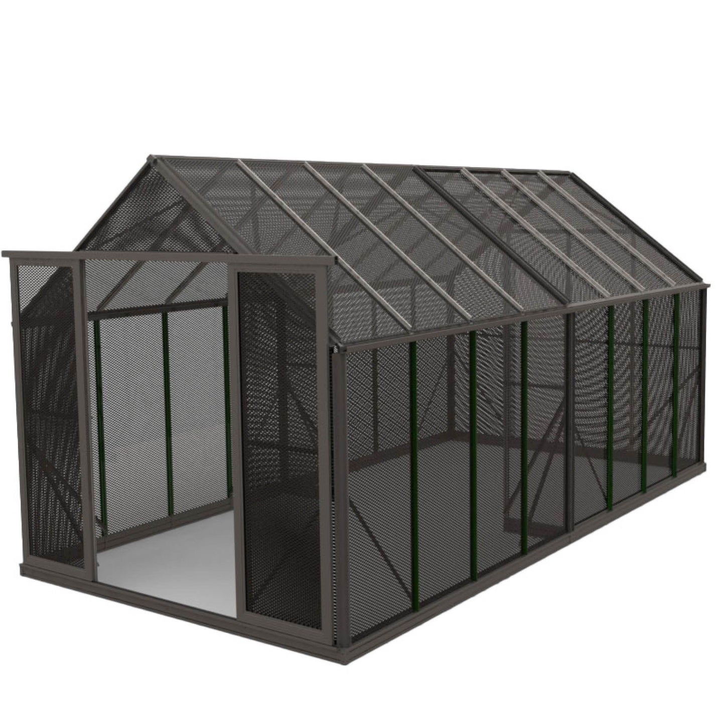 8x16ft (2.6x5.1m) Shade House Aluminium Shade Mesh - wintergardenz.co.nz