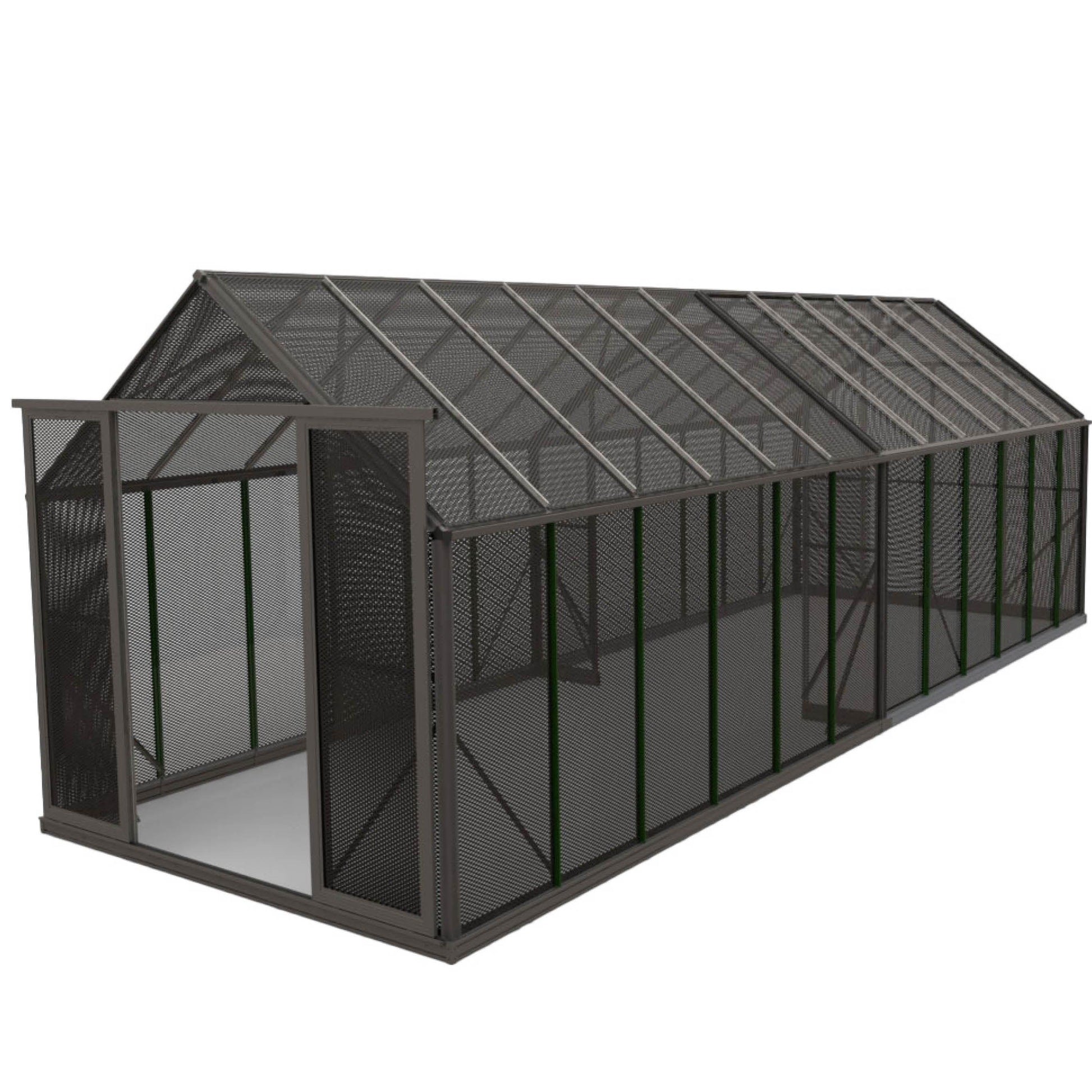 8x24ft (2.6x7.8m) Shade House Aluminium Shade Mesh - wintergardenz.co.nz