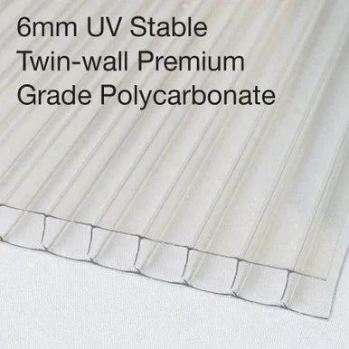 10 Sheets of Polycarbonate (Please note, QTY selected means how many packs of 10 you are ordering) - wintergardenz.co.nz